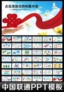 中國(guó)聯(lián)通4G網(wǎng)絡(luò)服務(wù)業(yè)績(jī)報(bào)告PPT模板